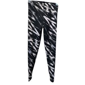 NWT Activ 8 Girls Black/White Full Length Leggings - Size XS